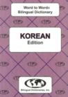 English-Korean & Korean-English Word-to-Word Dictionary - Book