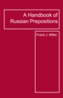 Handbook of Russian Prepositions - Book