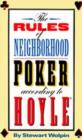 The Rules of Neighborhood Poker According to Hoyle - Book