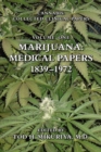 Marijuana : Medical Papers, 1839-1972 - eBook