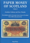 PAPER MONEY OF SCOTLAND VOL 1 - Book