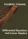 Differential Equations and Linear Algebra - Book