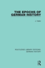 The Epochs of German History - eBook
