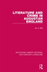 Literature and Crime in Augustan England - eBook