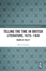 Telling the Time in British Literature, 1675-1830 : Hours of Folly? - eBook