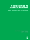 A Concordance to Conrad's Nostromo - eBook