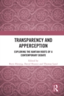 Transparency and Apperception : Exploring the Kantian Roots of a Contemporary Debate - eBook