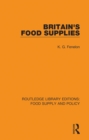 Britain's Food Supplies - eBook