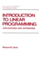 Introduction to Linear Programming : Applications and Extensions - eBook