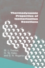 Thermodynamic Properties Of Isomerization Reactions - eBook