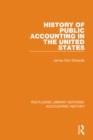 History of Public Accounting in the United States - eBook