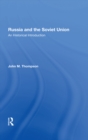 Russia And The Soviet Union : An Historical Introduction--second Edition - eBook