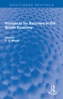 Prospects for Recovery in the British Economy - eBook