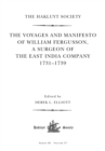 The Voyages and Manifesto of William Fergusson, A Surgeon of the East India Company 1731–1739 - eBook