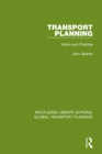 Transport Planning : Vision and Practice - eBook