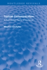 Textual Communication : A Print-Based Theory of the Novel - eBook