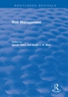 Risk Management, 2 Volume Set - eBook