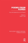 Poems from Korea : From the Earliest Era to the Present - eBook