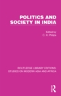 Politics and Society in India - eBook