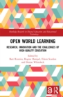 Open World Learning : Research, Innovation and the Challenges of High-Quality Education - eBook