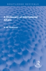A Dictionary of International Affairs - eBook
