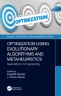 Optimization Using Evolutionary Algorithms and Metaheuristics : Applications in Engineering - eBook
