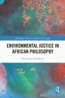 Environmental Justice in African Philosophy - eBook