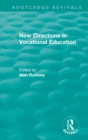 New Directions in Vocational Education - eBook