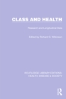 Class and Health : Research and Longitudinal Data - eBook
