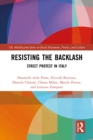 Resisting the Backlash : Street Protest in Italy - eBook