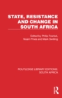 State, Resistance and Change in South Africa - eBook