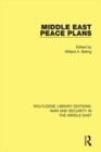Middle East Peace Plans - eBook
