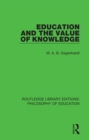 Education and the Value of Knowledge - eBook