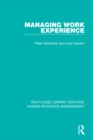 Managing Work Experience - eBook