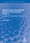 Assessing the Demographic Impact of Development Projects : Conceptual, methodological and policy issues - eBook