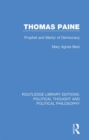 Thomas Paine : Prophet and Martyr of Democracy - eBook