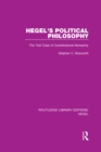 Hegel's Political Philosophy : The Test Case of Constitutional Monarchy - eBook