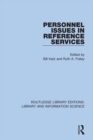 Personnel Issues in Reference Services - eBook