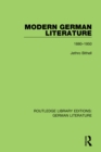 Modern German Literature : 1880-1950 - eBook