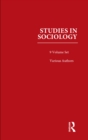 Studies in Sociology : 9 Volume Set - eBook