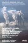 Interdisciplinary Research on Climate and Energy Decision Making : 30 Years of Research on Global Change - eBook