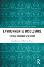 Environmental Disclosure : Critical Issues and New Trends - eBook