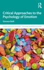 Critical Approaches to the Psychology of Emotion - eBook