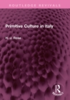 Primitive Culture in Italy - eBook