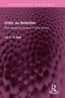 Critic as Scientist : The modernist poetics of Ezra Pound - eBook
