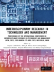 Interdisciplinary Research in Technology and Management : Proceedings of the International Conference on Interdisciplinary Research in Technology and Management (IRTM, 2023), 30th March-1st April 2023 - eBook