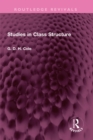 Studies in Class Structure - eBook