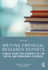 Writing Empirical Research Reports : A Basic Guide for Students of the Social and Behavioral Sciences - eBook