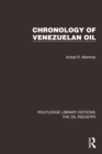 Chronology of Venezuelan Oil - eBook
