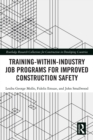 Training-Within-Industry Job Programs for Improved Construction Safety - eBook